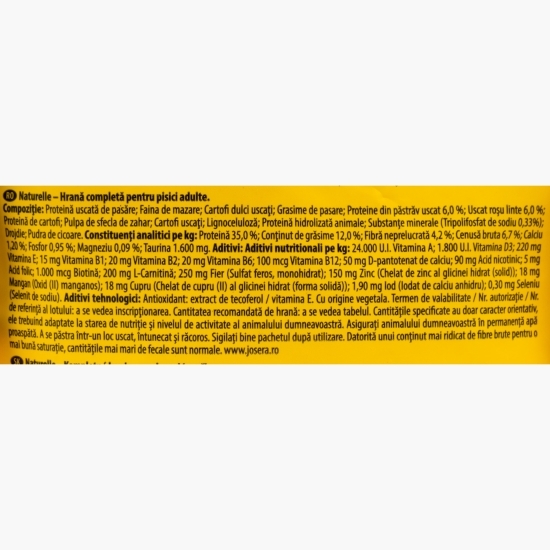 Hrană uscată pentru pisici adulte, cu păstrăv și linte Naturelle, 2kg