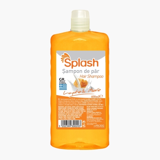  Șampon pentru păr cu parfum miere & lapte 400ml