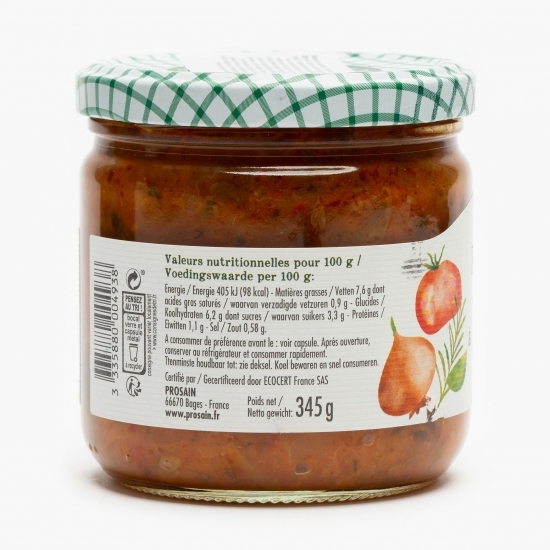 Ratatouille eco legume, rețetă Provence 345g