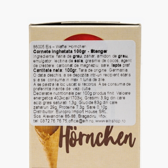 Cornete înghețată  (8 bucăți) 100g