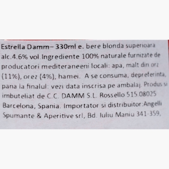 Bere blondă, sticlă 0.33l
