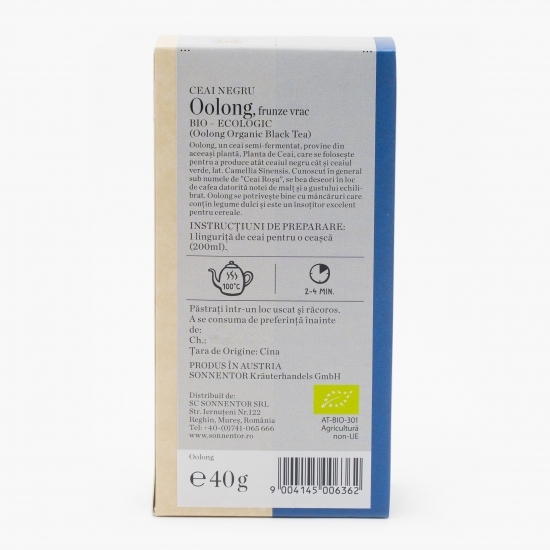 Ceai negru eco 40g