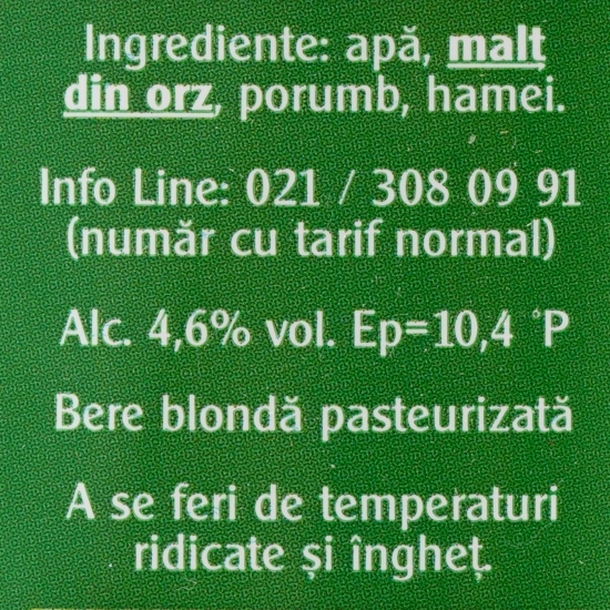 Bere blondă pet 1l