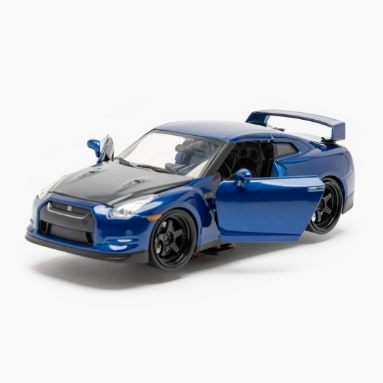 Mașinuță metalică 2009 Nissan GT-R scară 1 la 24 3+ ani