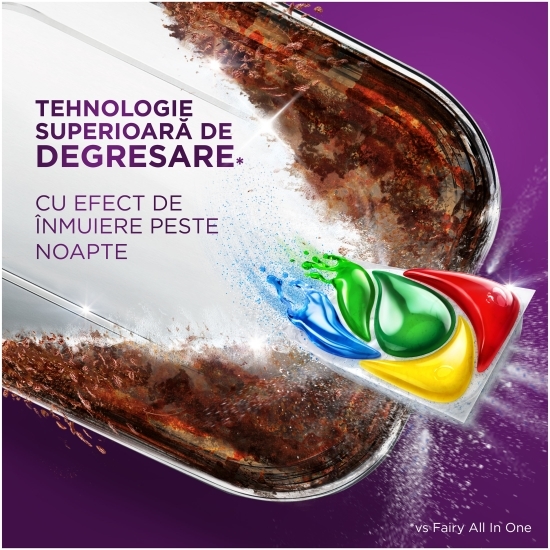 Detergent capsule pentru mașina de spălat vase Platinum Plus Miracle, 45 spălări