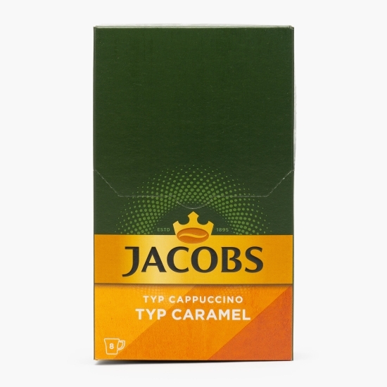 Cappuccino caramel  plicuri 8x17.8g, cafea instant 