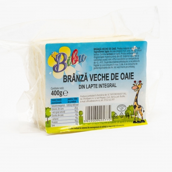 Brânză veche de oaie 400g