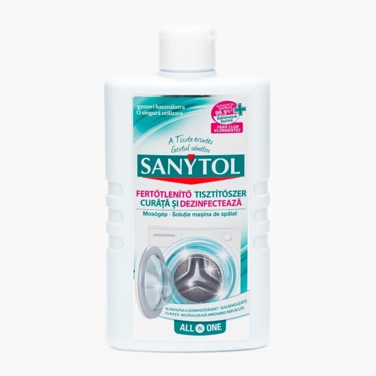Soluție pentru curățarea și dezinfectarea mașinii de spălat 0.25l