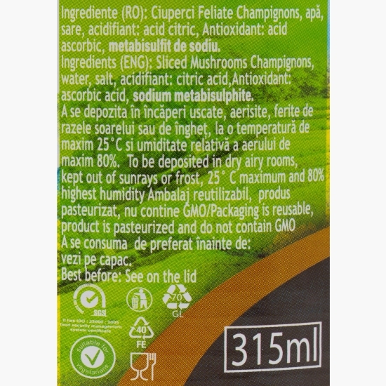 Ciuperci feliate 280g