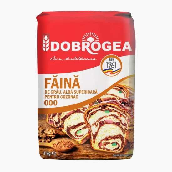 Făină albă de grâu 000 cozonac 1kg
