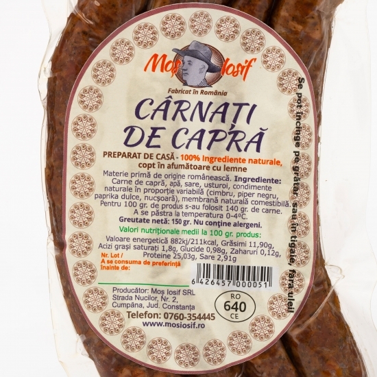 Cârnați de capră 150g