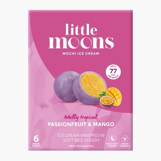Înghețată mochi cu fructul pasiunii și mango 192g