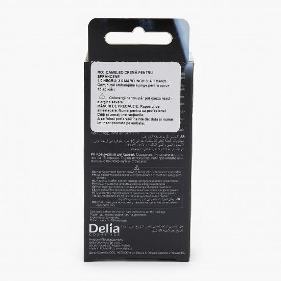 Vopsea pentru sprâncene 1.0 black 30ml