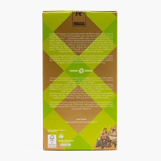 Paste artizanale Mezzi Paccheri, eco, 500g