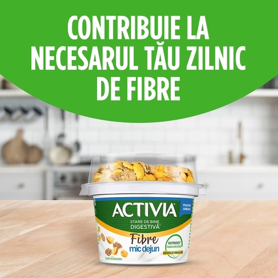 Iaurt Mic dejun cu fulgi de cereale 163g