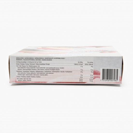 Cheesecake cu zmeură 400g