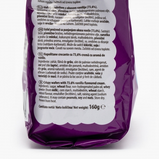 Napolitane Original cu vanilie 160g