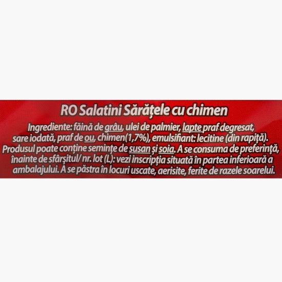 Sărățele cu chimen 110g