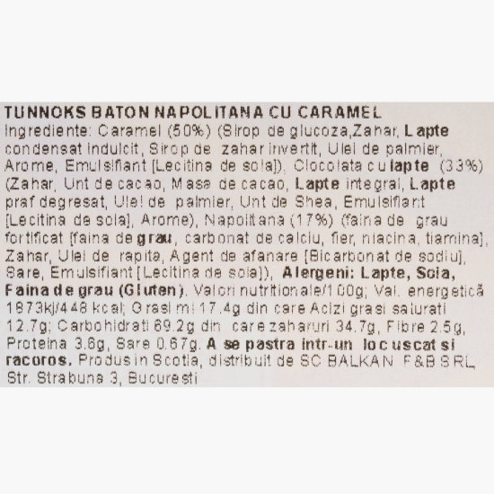 Napolitane cu caramel 4x30g