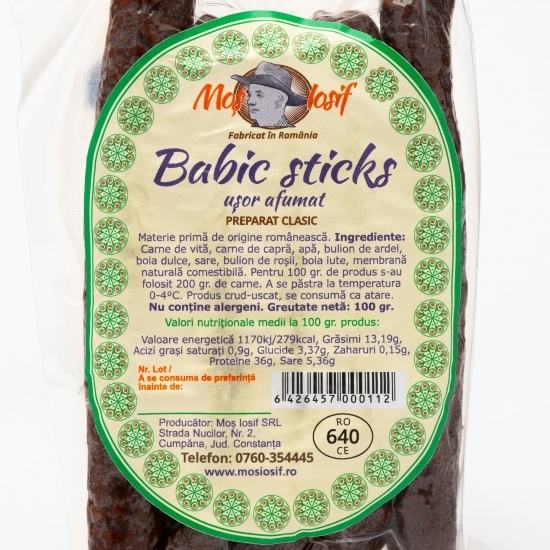 Babic sticks 100g