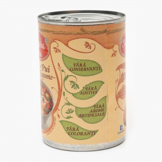 Ciorbă de pui cu legume 400g