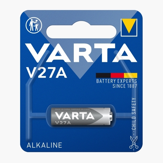 Baterie alcalină V27A LR27, 12V blister