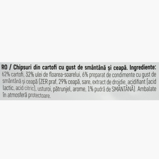 Chipsuri cu smântână și ceapă 125g