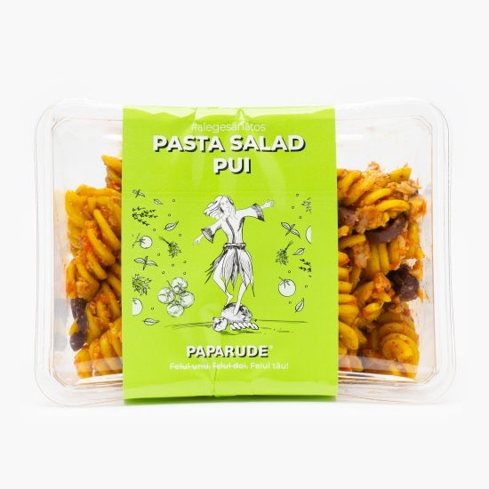 Salată de paste, piept pui și măsline 200g