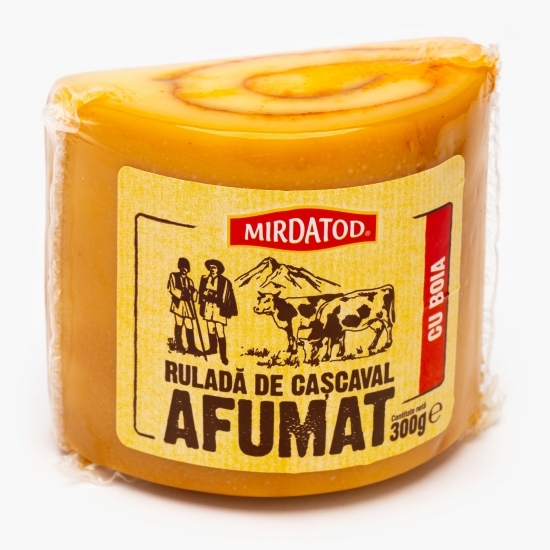 Ruladă de cașcaval afumat de Ibănești, cu boia 300g