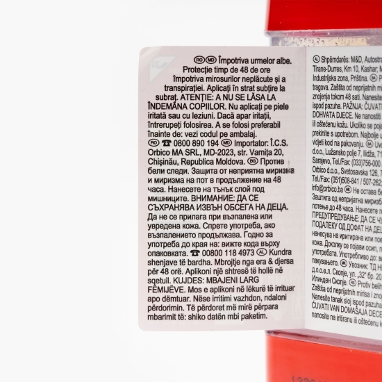 Deodorant gel pentru bărbați Captain 70ml
