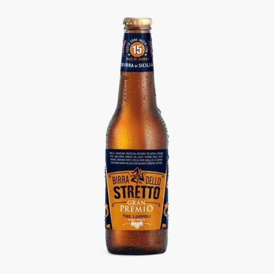 Bere blondă lager Gran Premio, 5.7%, 330ml