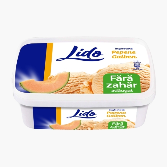 Înghețată de pepene galben, fără zahăr 1l