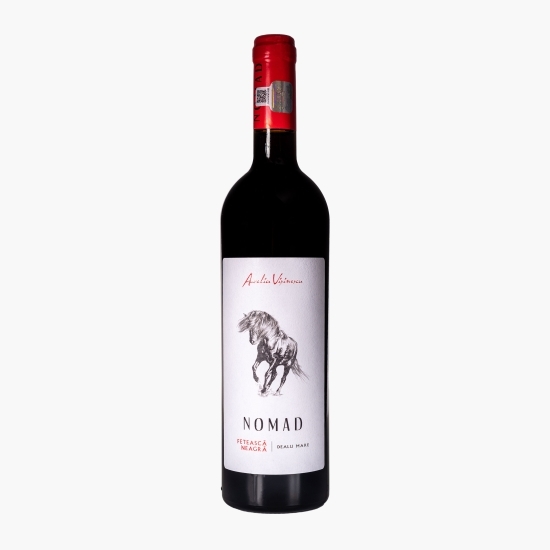 Vin roșu sec Fetească Neagră, 13.5%, 0.75l