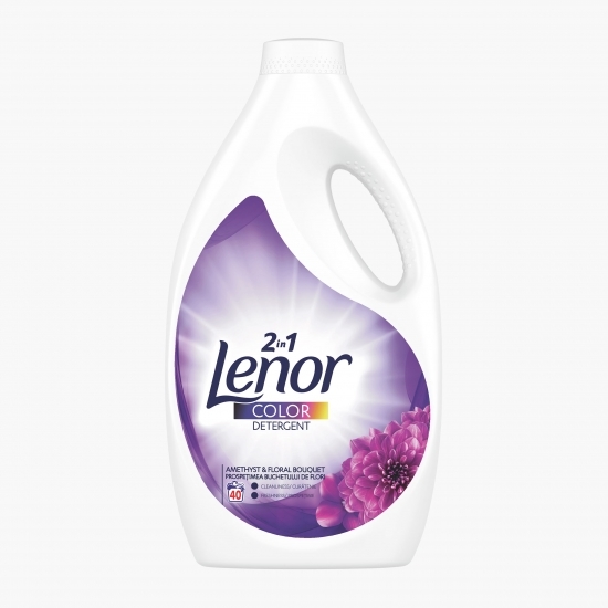 Detergent lichid 2în1 Amethyst & Floral Bouquet Color 40 spălări 2.2l