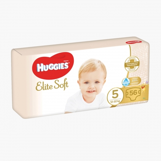 Scutece Elite Soft Mega mărimea 5, 12-22kg, 56 buc 
