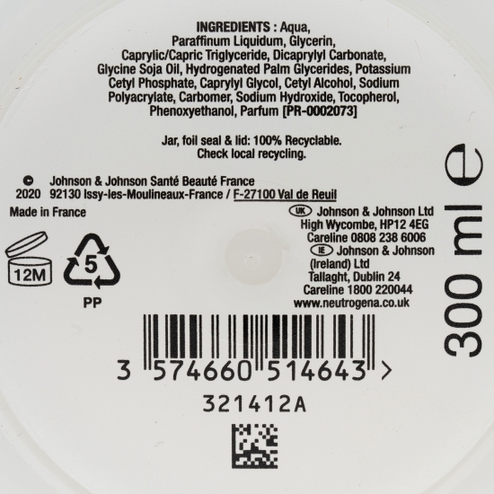 Cremă de corp intens hidratantă cu absorbție rapidă Deep Moisture 300ml