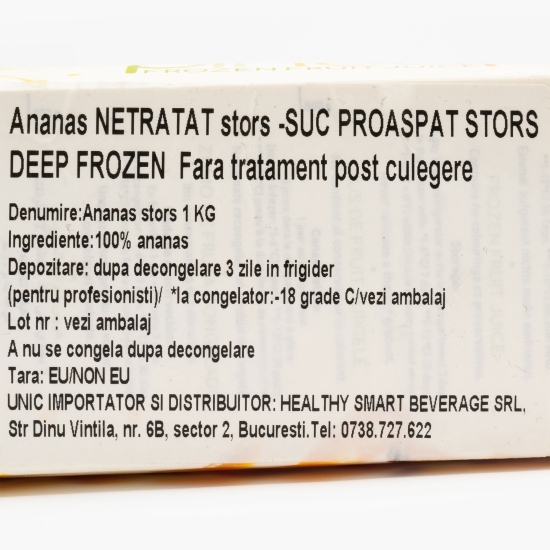 Suc congelat din ananas stors 1kg