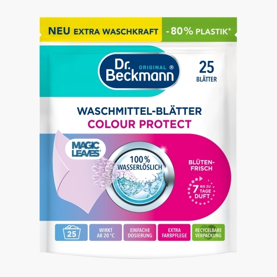 Detergent de rufe șervețele Colour Protect, 25 buc 