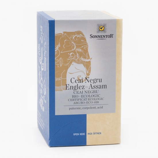 Ceai negru eco englez Assam 18 plicuri