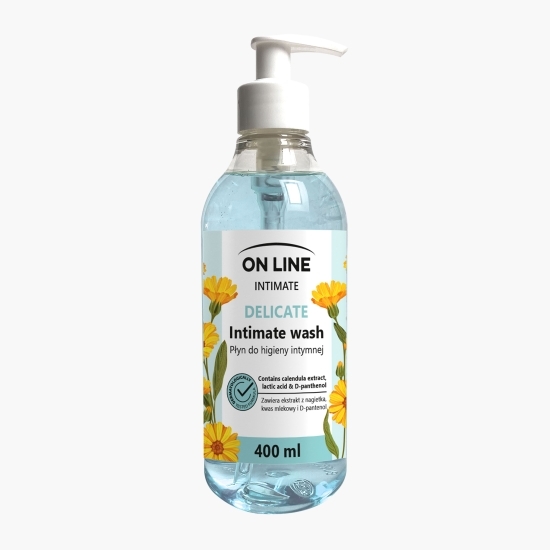 Gel pentru igiena intimă cu gălbenele Delicate, 400ml 