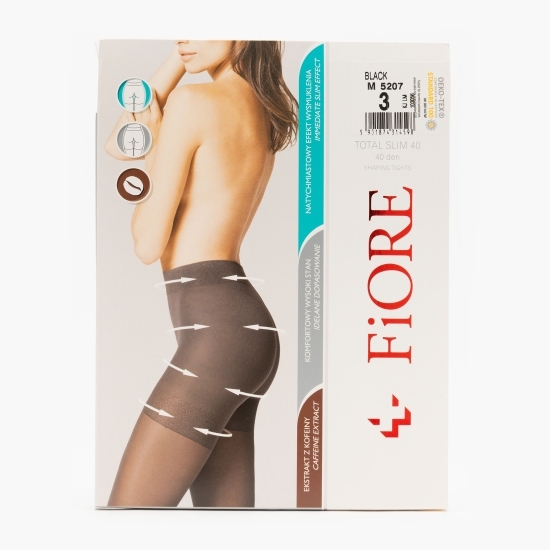 Ciorap modelator Total Slim Medica 40 den Black 3