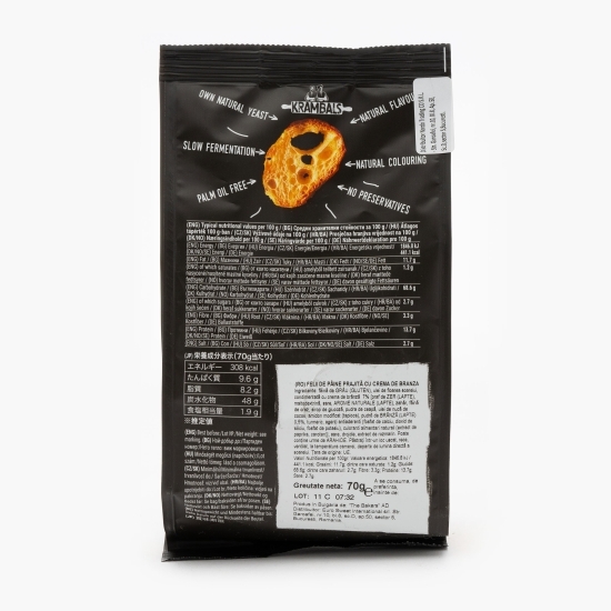 Bruschete Krambals cu cremă de brânză 70g