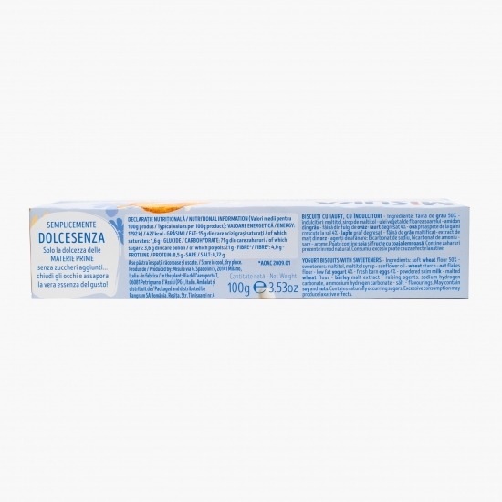 Biscuiți cu iaurt fără zahăr 100g