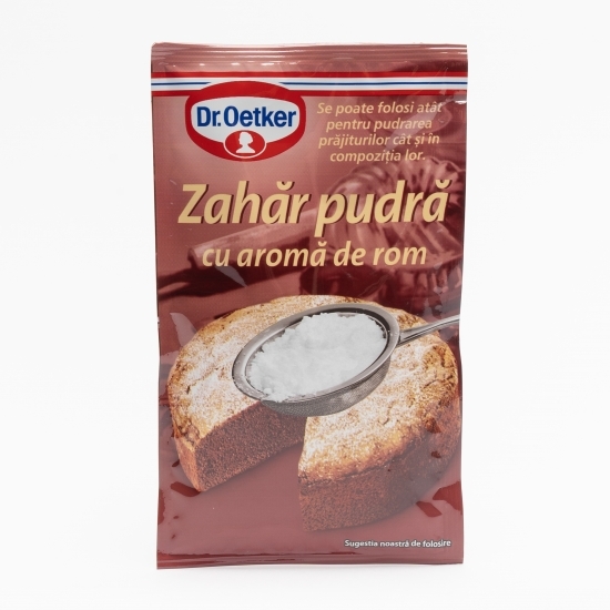 Zahăr pudră cu aromă de rom 50g