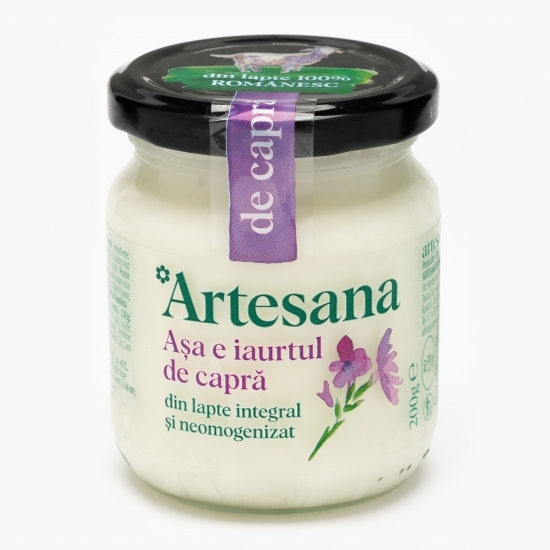 Iaurt natural din lapte de capră 200g