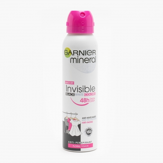 Deodorant spray pentru femei Invisible Black White Colors 150ml
