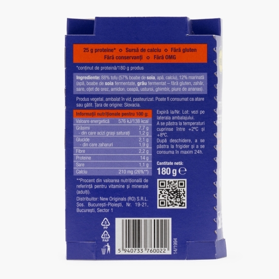 Tofu marinat în sos teriyaki 180g