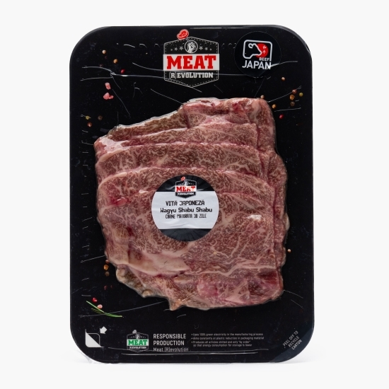 Vită japoneză Wagyu Shabu Shabu 100g