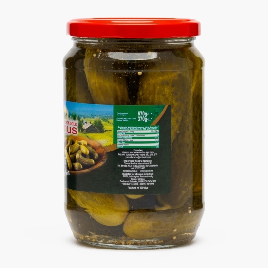 Castraveți murați, 670g