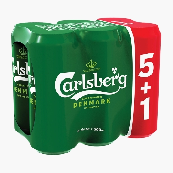 Bere blondă doză 6x0.5l (5+1)